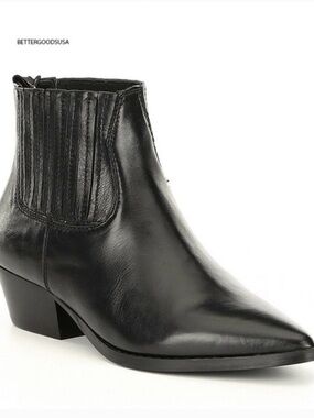 Steve Madden Black Chelsea Boots Size 6